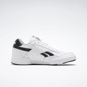 Adidasy Męskie Reebok BB 4000 Białe/Czarne/Szare PL 63LMKBP